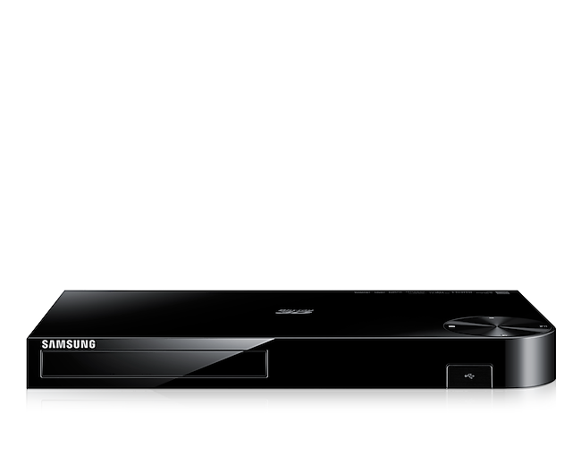 3D Networking Blu-ray & DVD Player Front Black