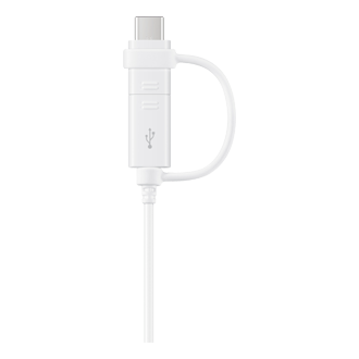 USB Combo Cable USB A to Micro USB or USB C