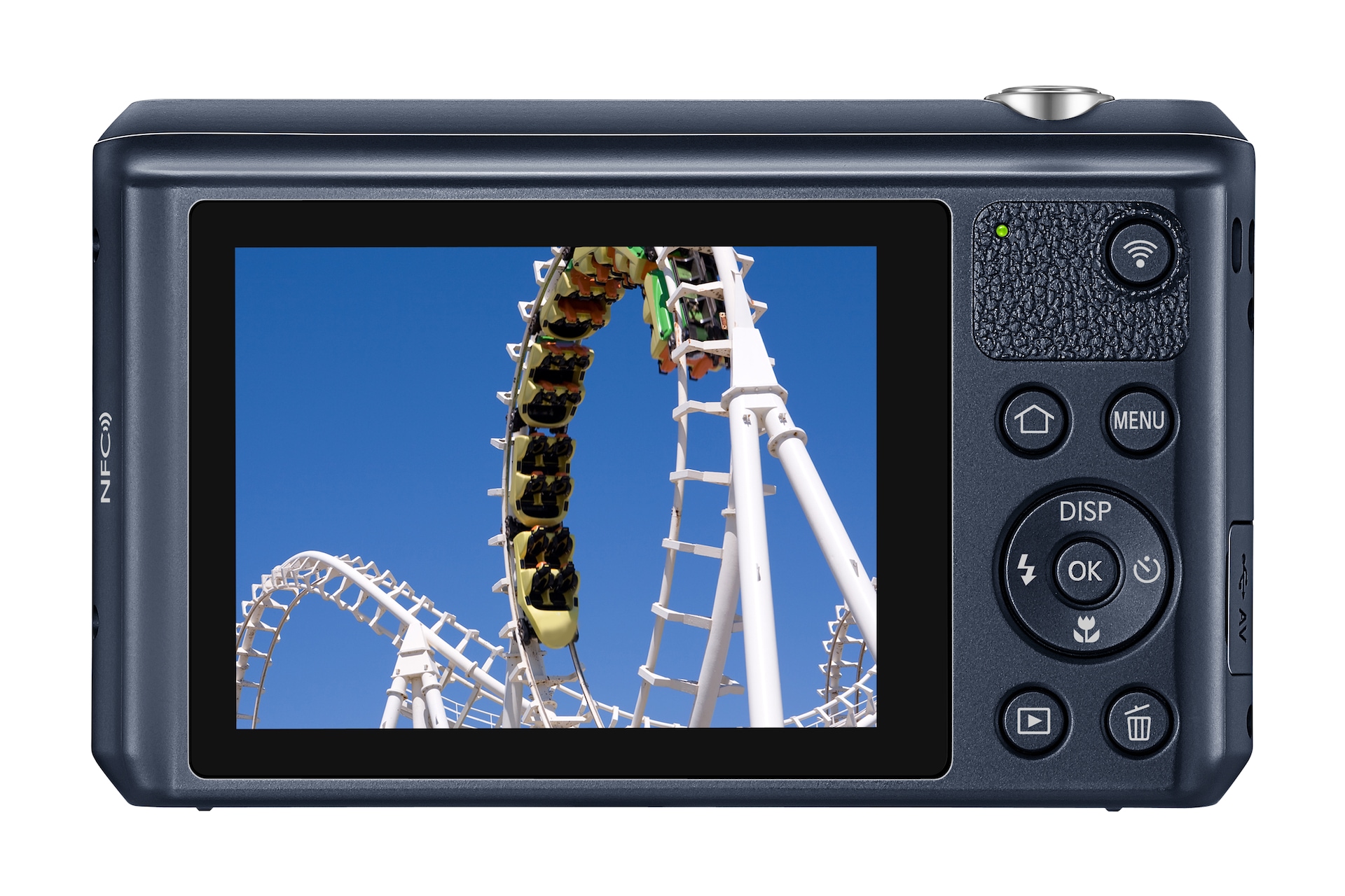 Samsung WB35F 16MP Digital Camera with 12x optical zoom (Black