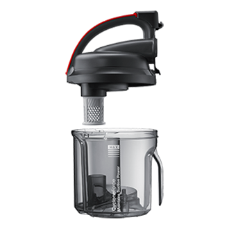 Dust Bin Open DarkRed