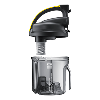 Dust Bin Open Yellow