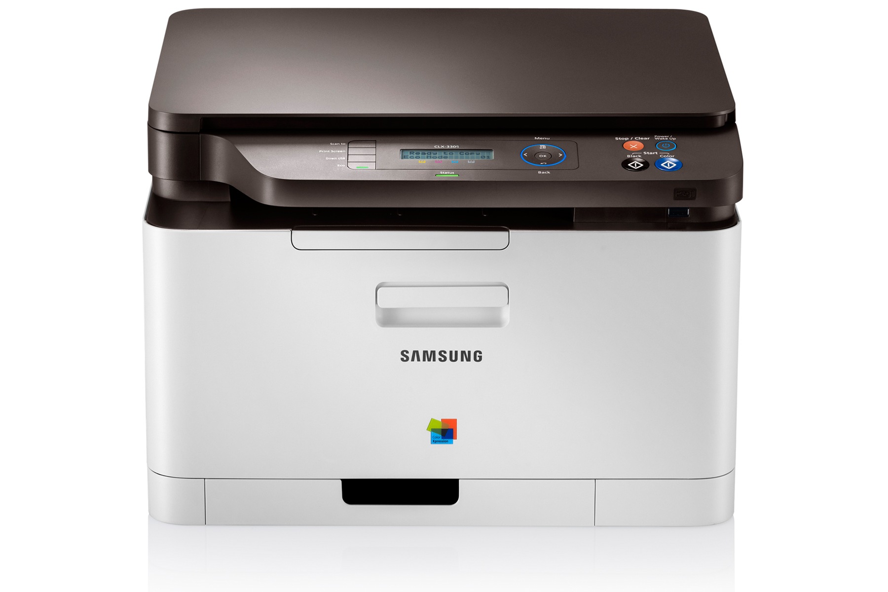 Samsung CLX-3305 18PPM 2400 x 600 dpi Colour Multifunction Printer ...