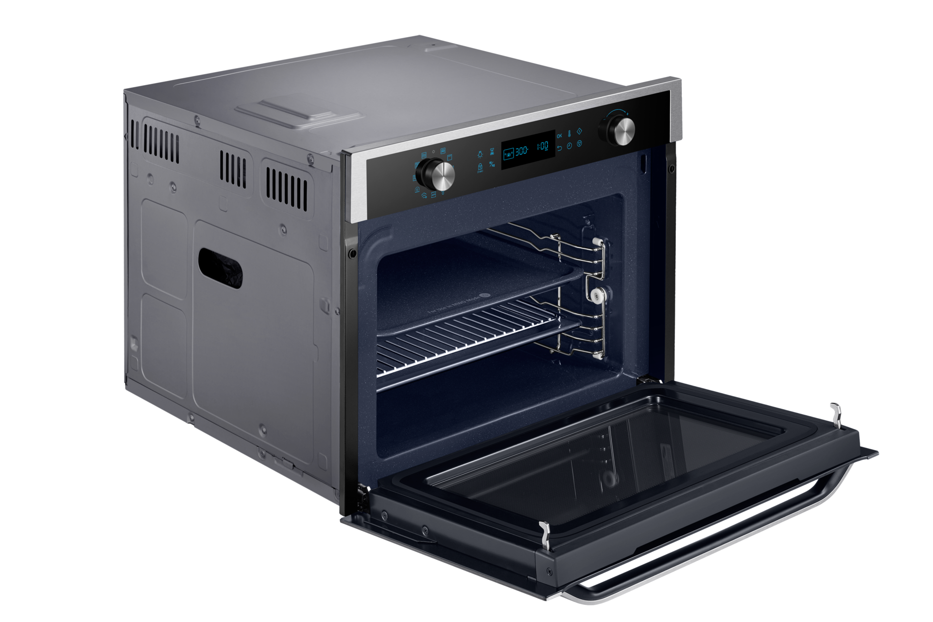 NQ50J5530BS 50 Litre, 3000 W Steam Clean Compact Oven Samsung UK