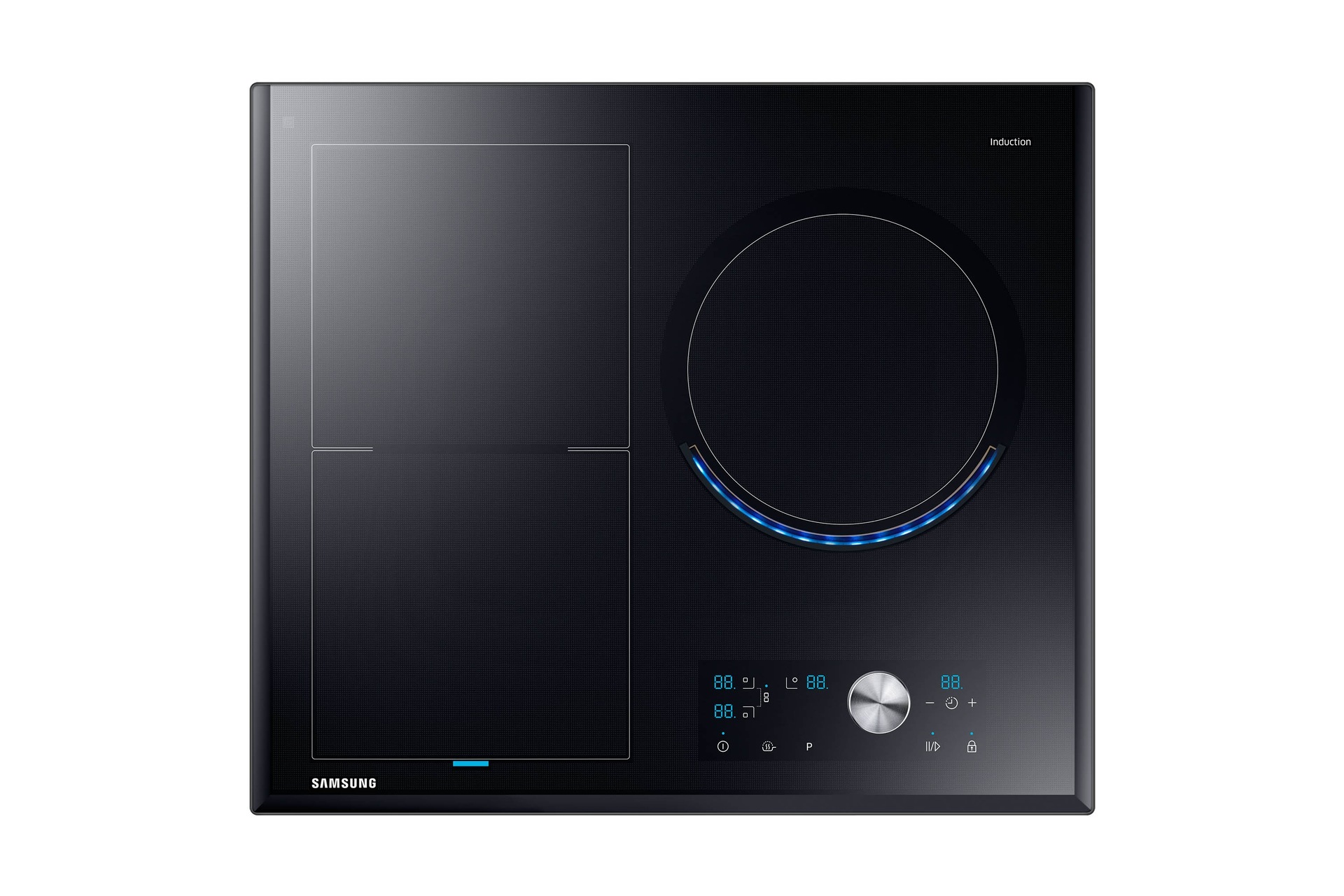 Chef Collection Virtual Flame 153 6 8 Kw Induction Hob