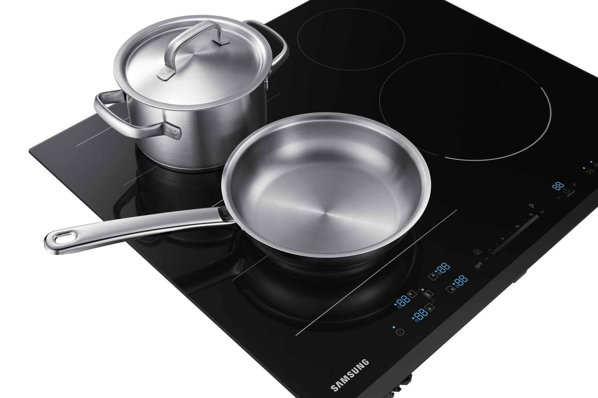Samsung NZ6000K Induction Hob with Virtual Flame and Flex Zone Plus Samsung UK