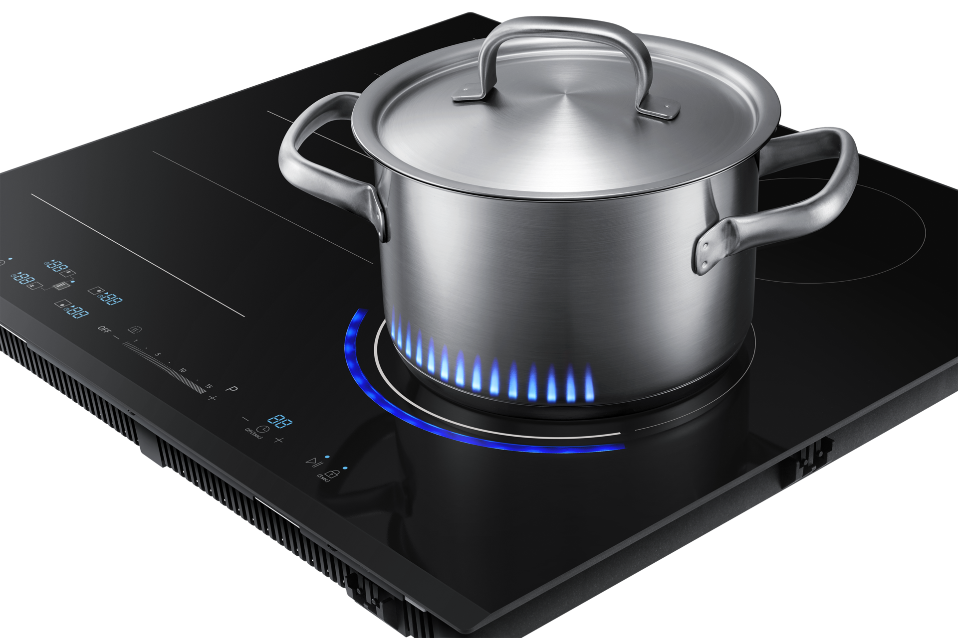 Samsung NZ6000K Induction Hob with Virtual Flame and Flex Zone Plus Samsung UK