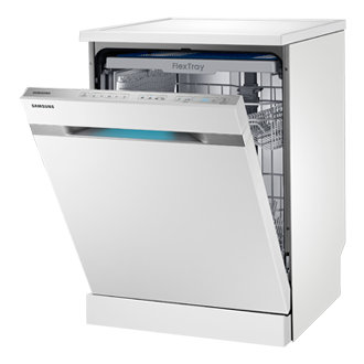 Samsung Dw9000h Freestanding Dishwasher With Waterwall White Samsung Uk