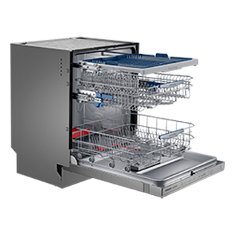 Semi Integrated Dishwasher Dw60j9960us Samsung Uk