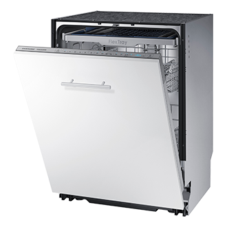 Dw60j9970bb 60cm W A Waterwall Integrated Dishwasher Samsung Uk