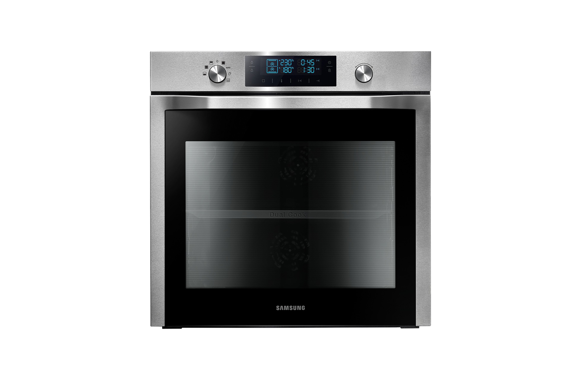 Dual Cook™ Electric Oven Front2 Silver