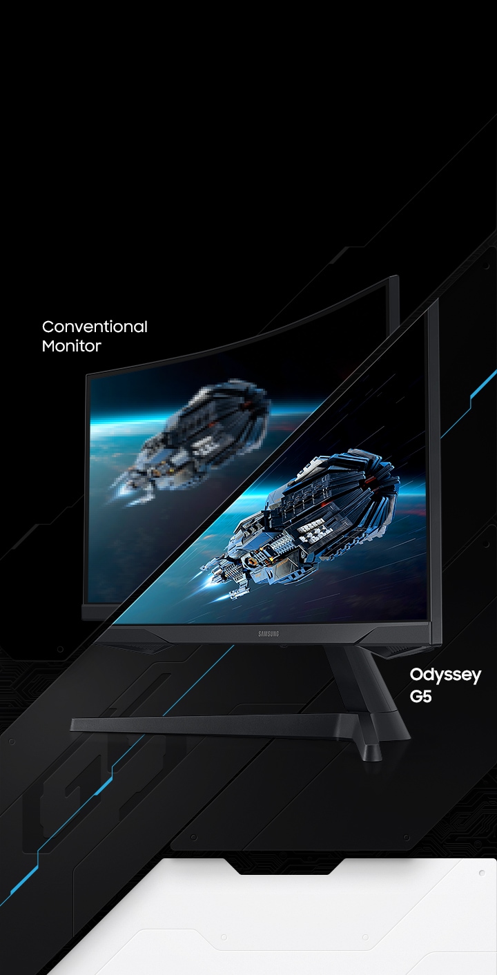 27 Inch G5 Odyssey Gaming Monitor G55T