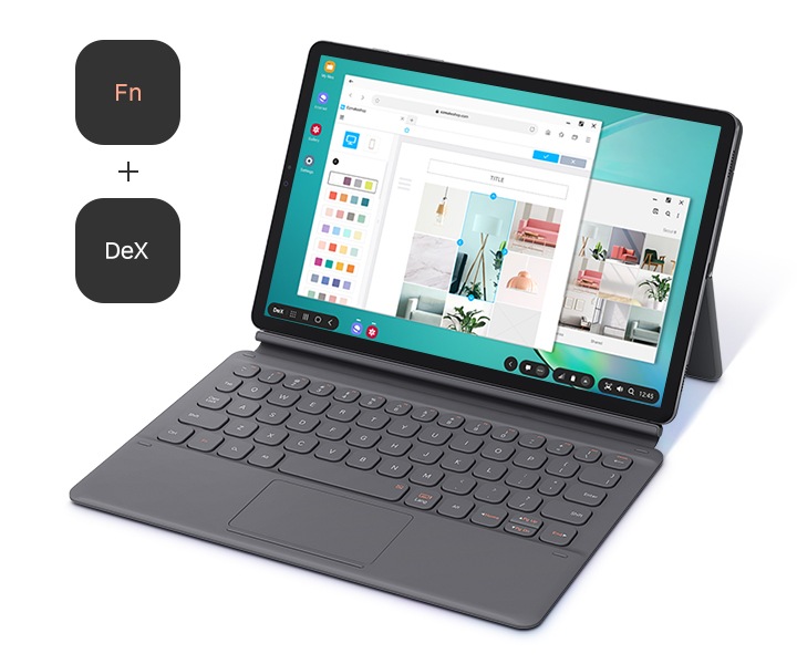 Grey Keyboard Cover | Samsung Business UK