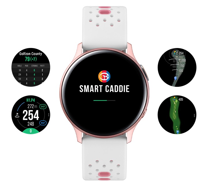 samsung active watch golf app