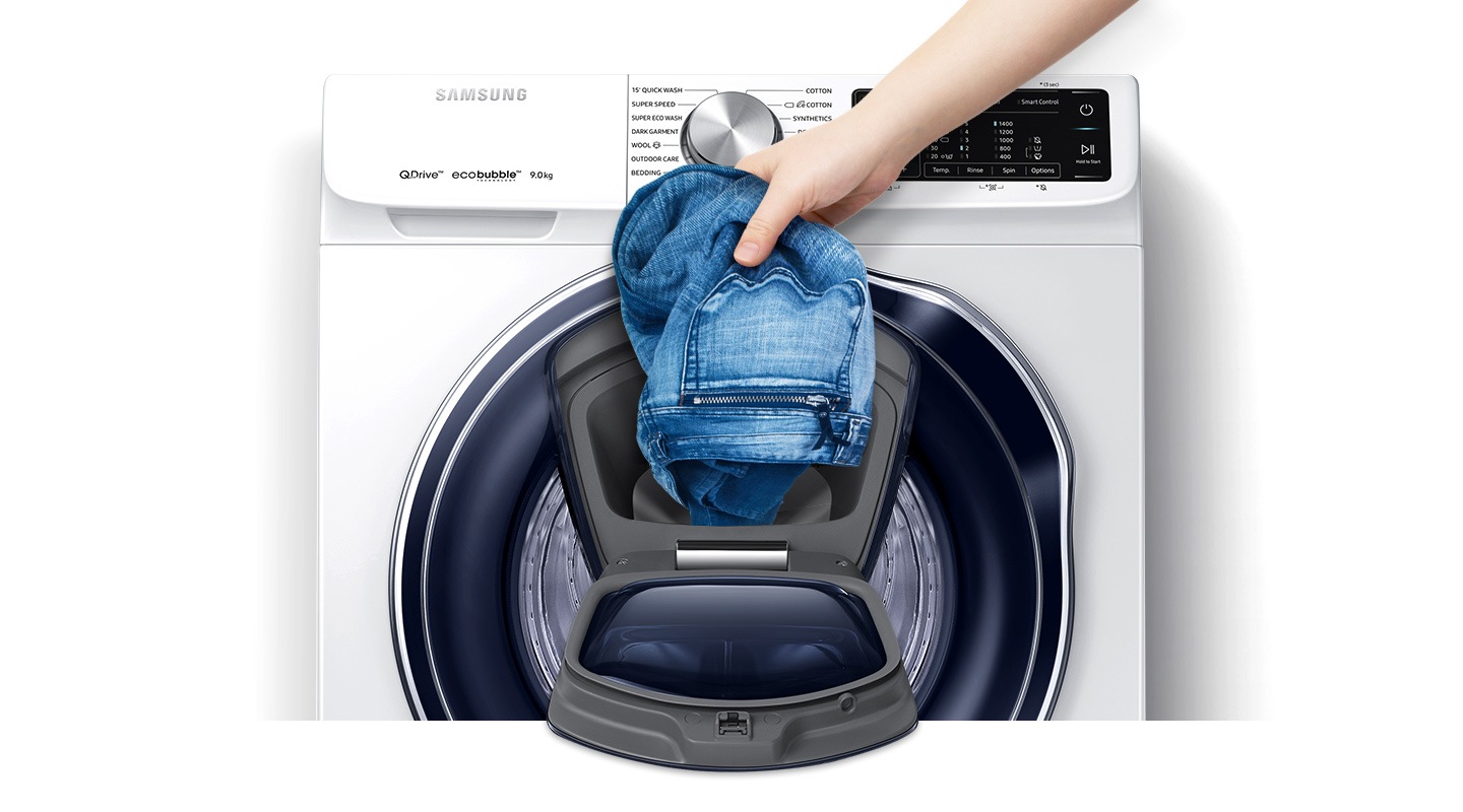 Add to the Wash During the Wash