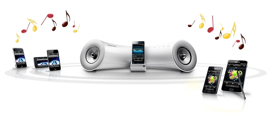 The world’s first dual docking audio system