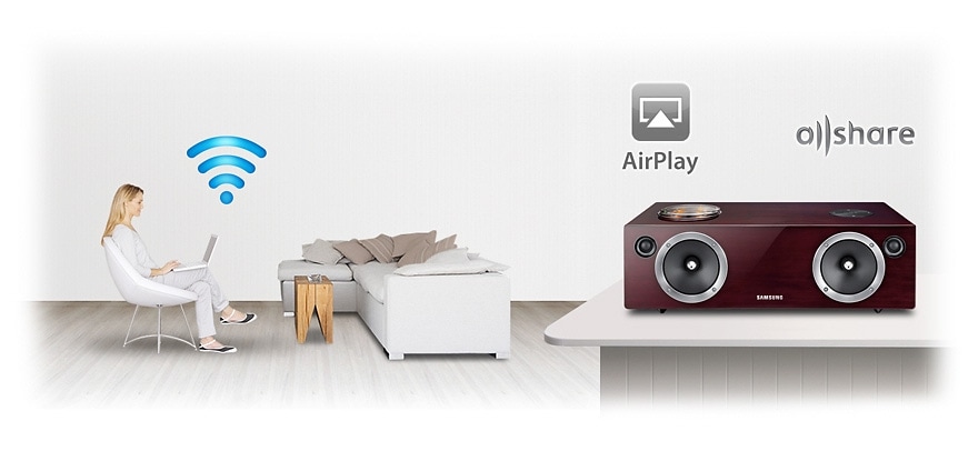 Unleash your music with AllShare Play and Airplay