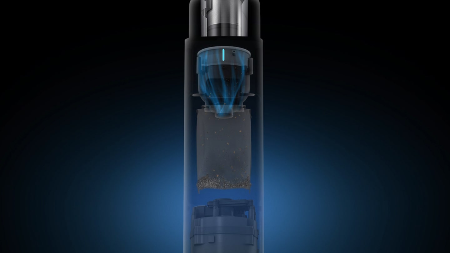 Elimina lo sporco con la tecnologia Air Pulse