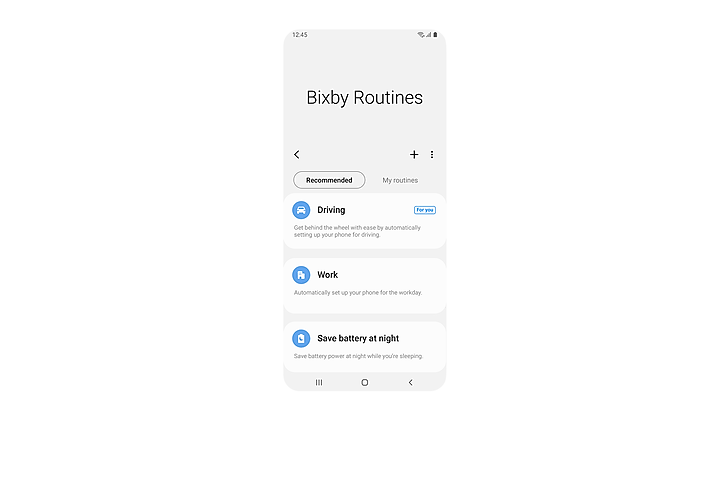 Routines Bixby