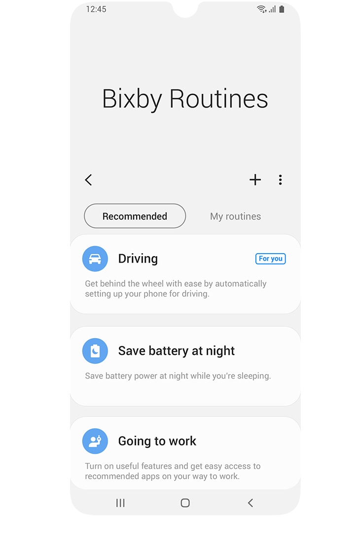 Bixby Routines