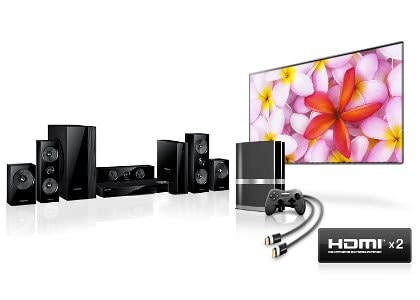 LG Home Cinema 5.1CH 1000W, lecteur Blu-Ray 3D