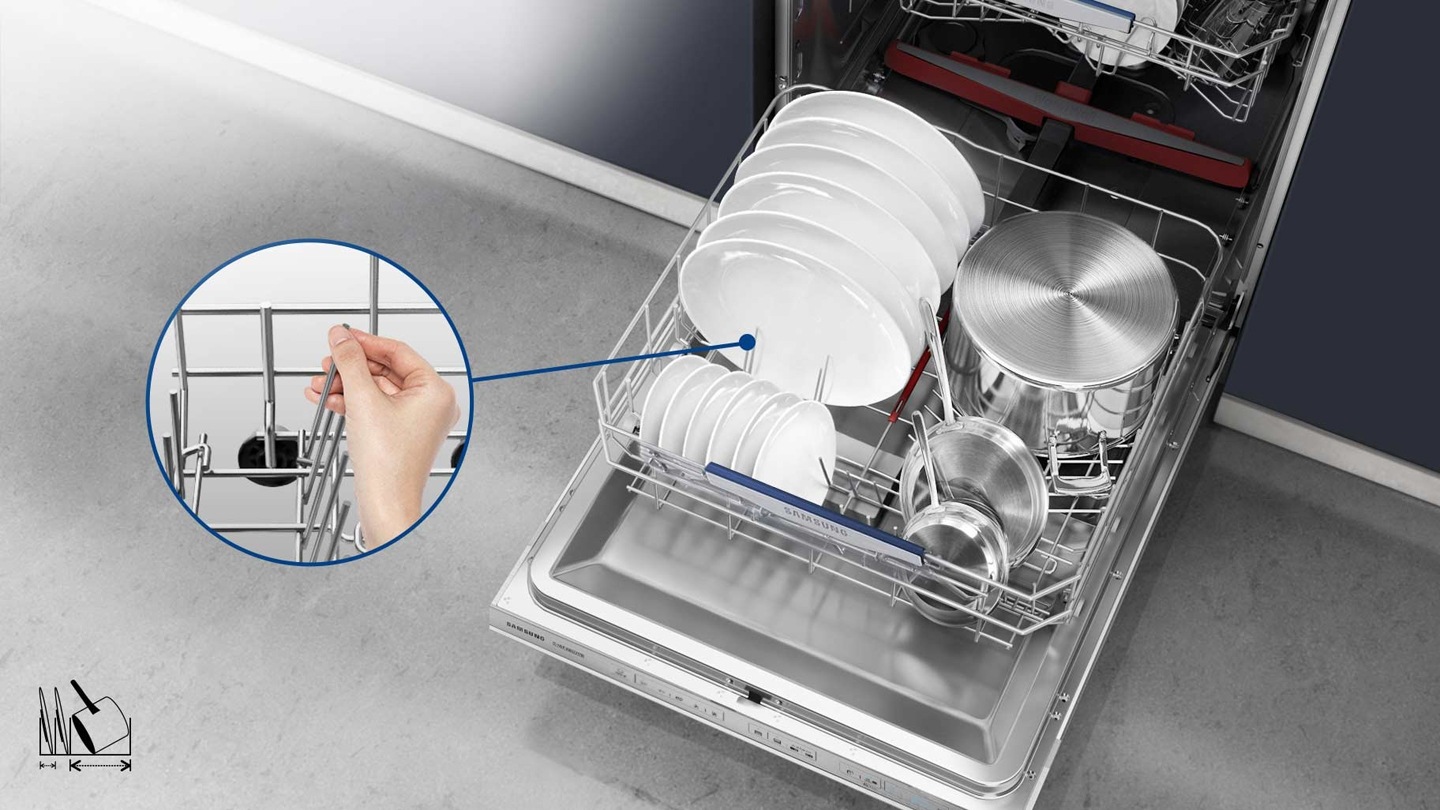 Semi Integrated Dishwasher Dw60j9960us Samsung Uk