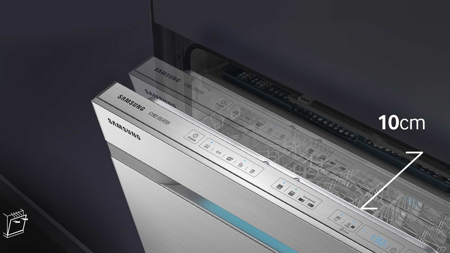 Semi Integrated Dishwasher Dw60j9960us Samsung Uk