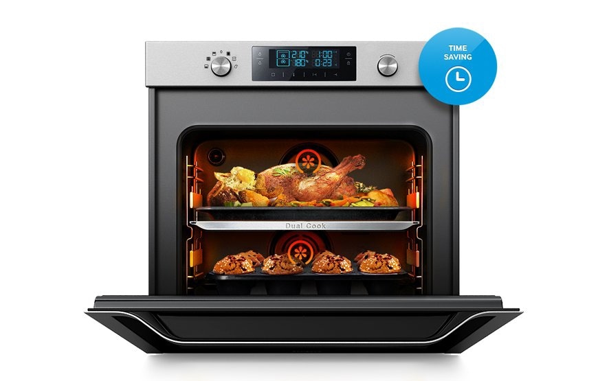 Neo Electric Oven (Dual Cook, Pyrolytic Cleaning, 70L