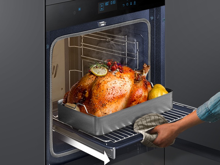 Buy Dual Cook Flex Oven 75l Nv75r7676rb Eu Samsung Uk
