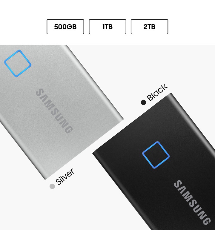 Portable Black 1 TB SSD T7 Touch | SSD Storage Device | Samsung UK