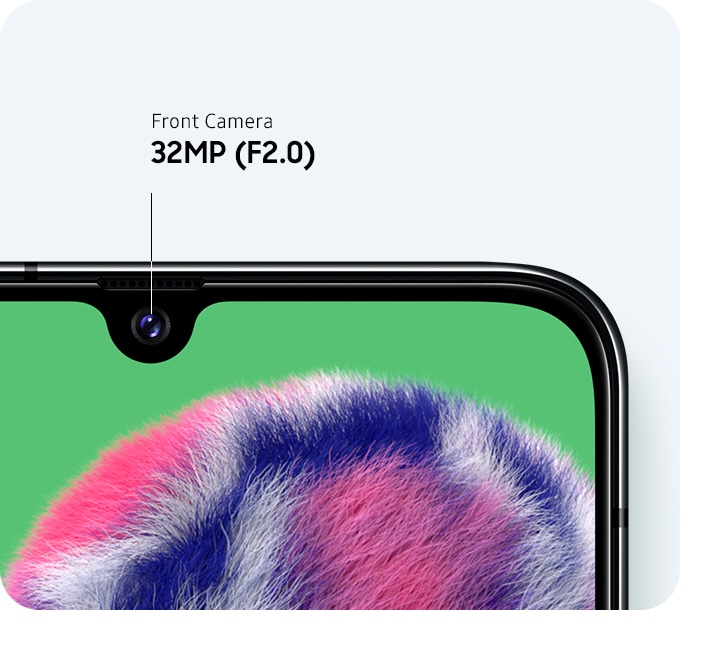 Front camera that brings out your true self notch a90
