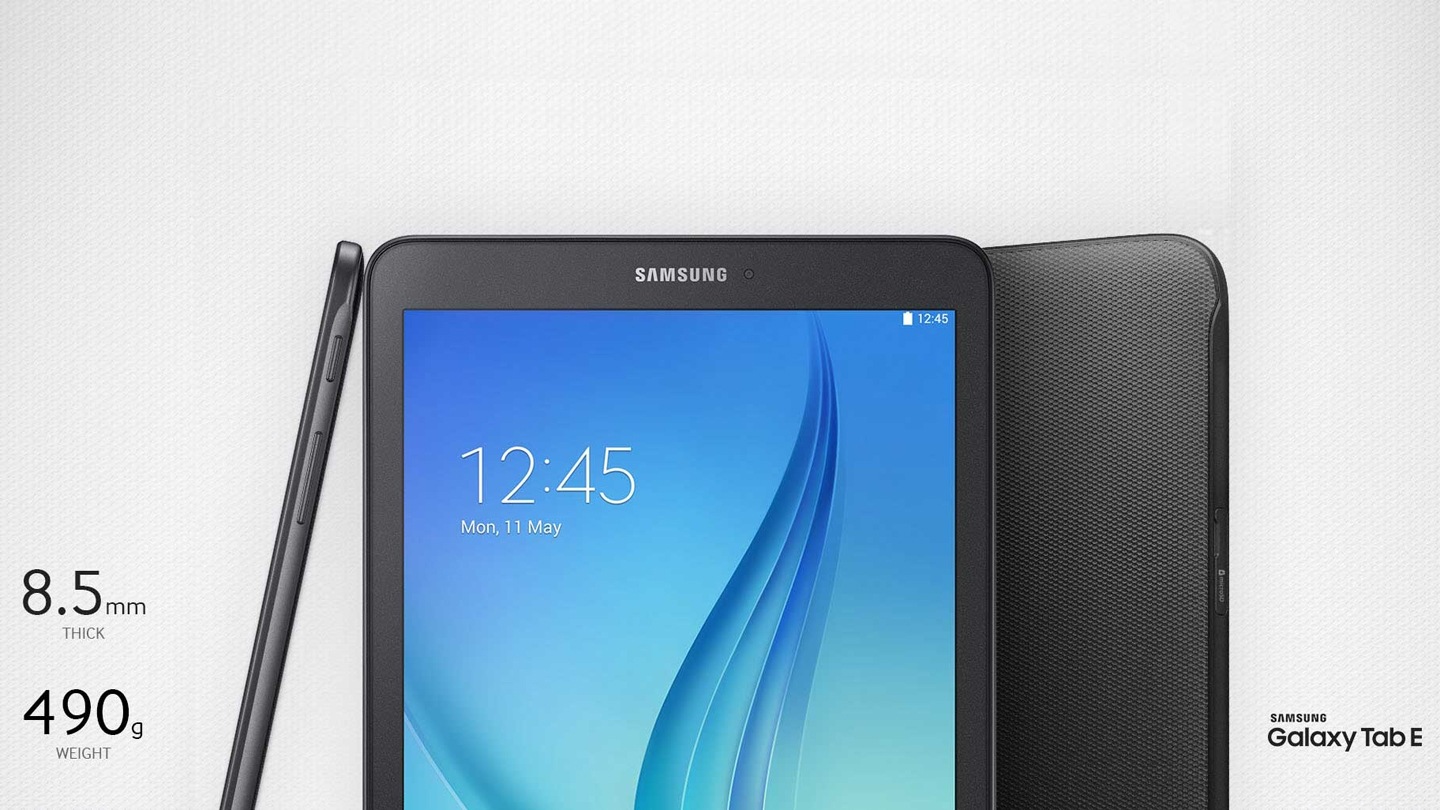 Samsung Galaxy Tab E 9 6 Wi Fi White Samsung Uk