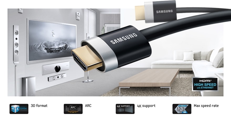 we powered by samsung silver we Disque dur multimédia 3,5 Full HD USB 2.0  2 To mkv HDMI + Télécommande