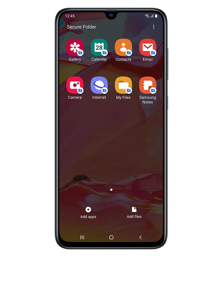 SAMSUNG GALAXY A70 SMART PHONE 6GB RAM 128GB INTERNAL