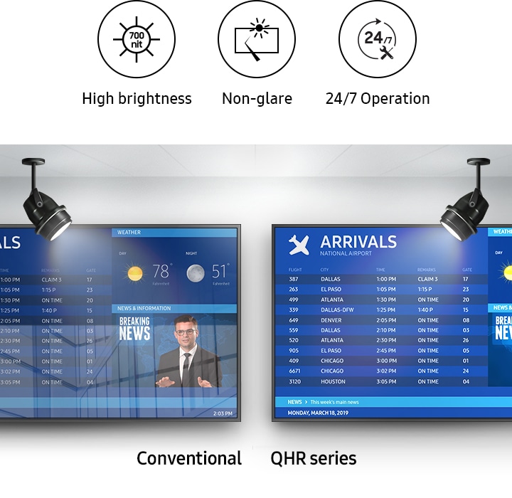 Samsung Qhr Series Uhd Displays Samsung Business Uk