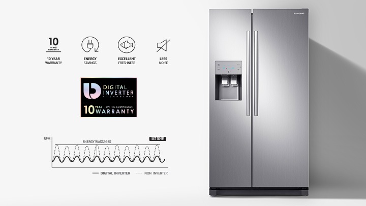 Samsung rs3000 store fridge freezer