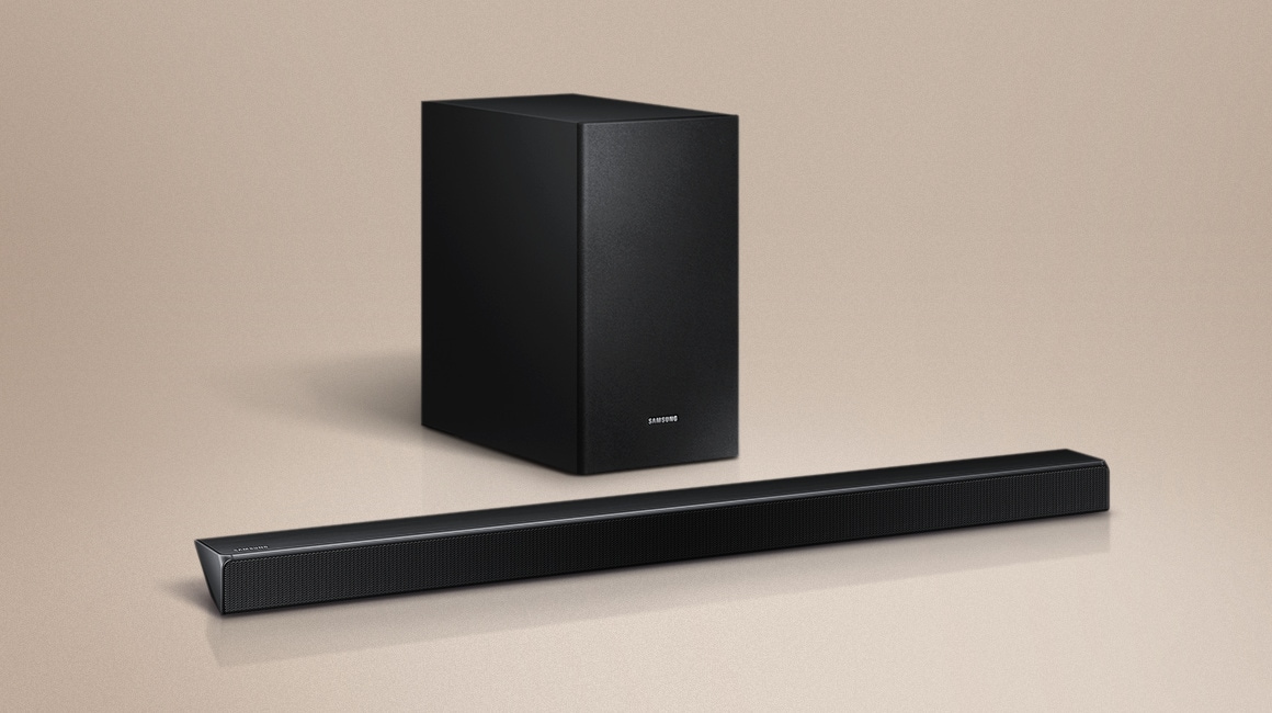 Samsung HwR550 2.1ch Soundbar with Wireless Subwoofer