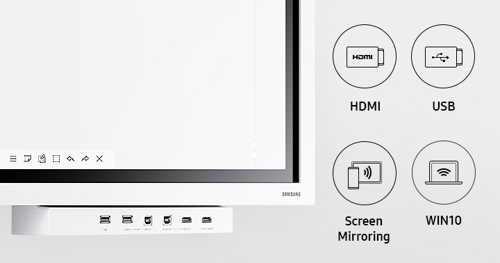 Samsung Flip 2 Interactive Display, 65 Inch | WM65R | Samsung UK