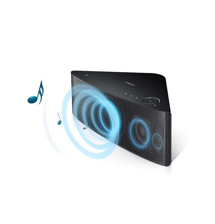 M7 Large Wireless Audio Smart Speaker - Black | Samsung UK