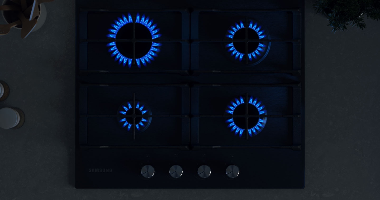 Powerful heat for faster cooking