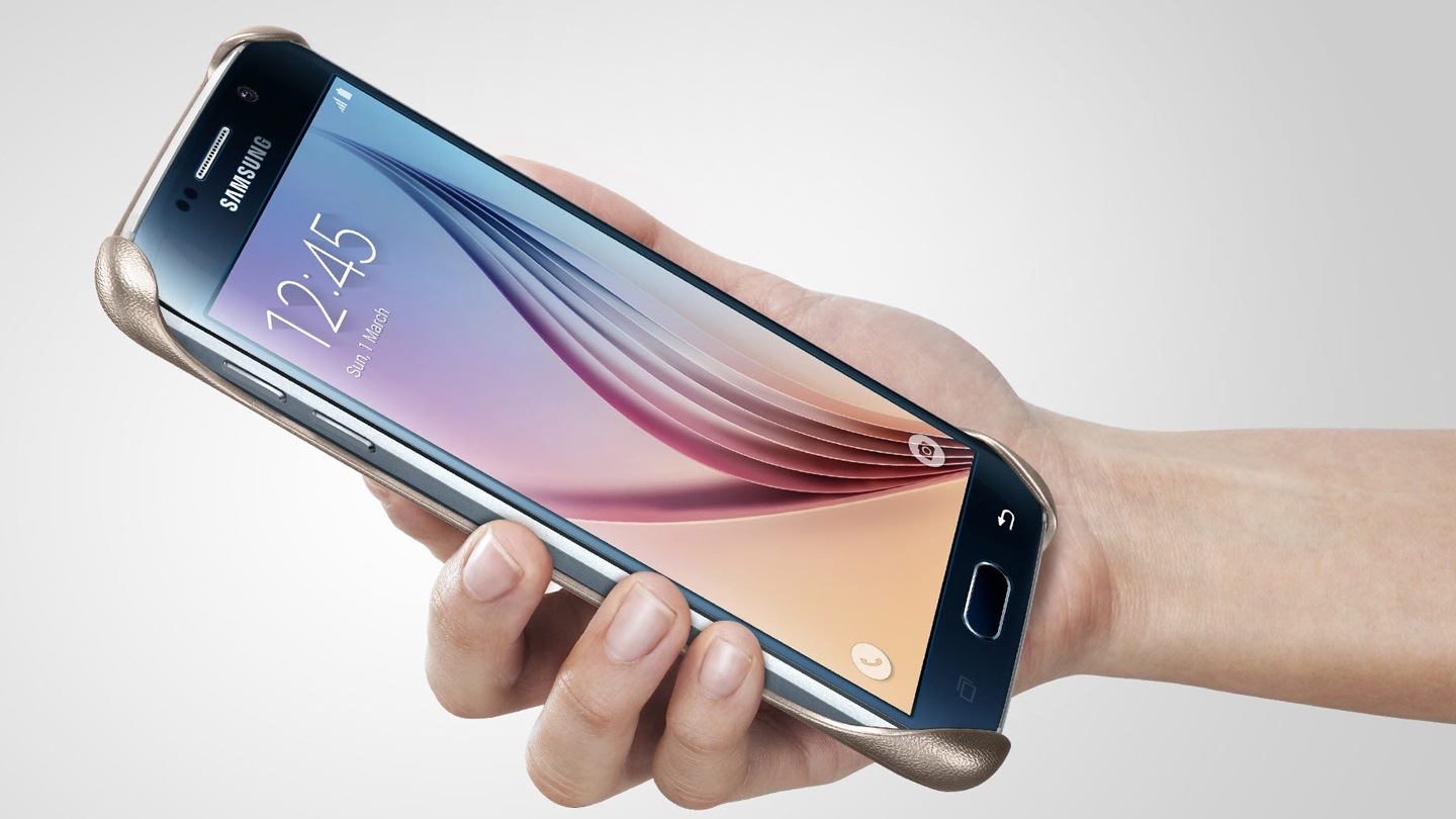 Galaxy S6 Protective Cover / Case (Mint) Samsung UK