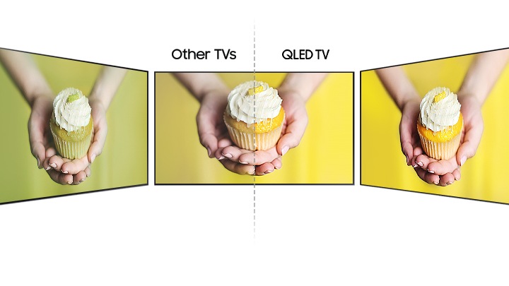 Discover A World Of Colour With 4k 65 Qled Smart Tv Q8f Samsung Uk