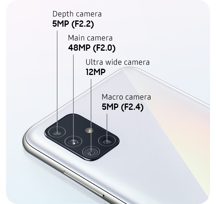 samsung a51 camera specs