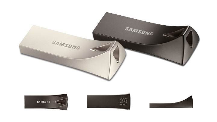 Samsung Clé USB USB Duo Plus MUF-64DB/APC 64 GB Argenté
