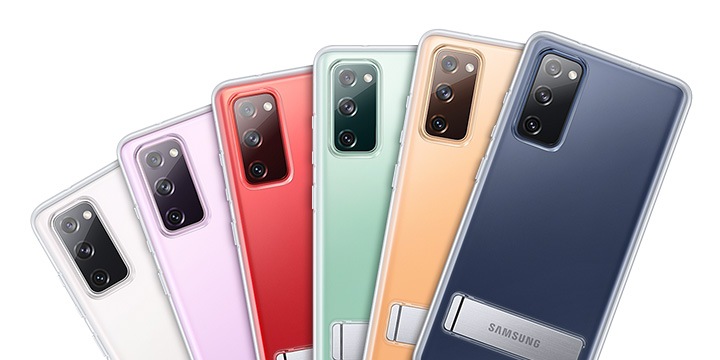 Samsung S Fe Clear Standing Case Samsung Business Uk