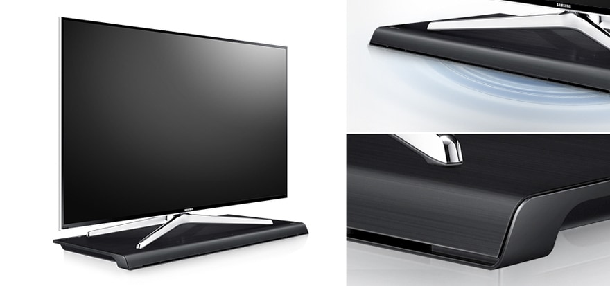 Super-slim and discreet design to match your TV