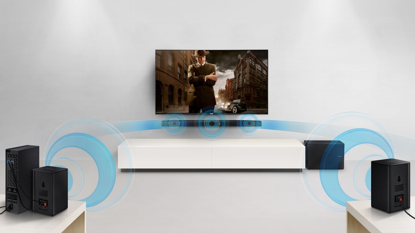 Wireless Soundbar 3.1ch 340W HW-K550 Black | Samsung UK