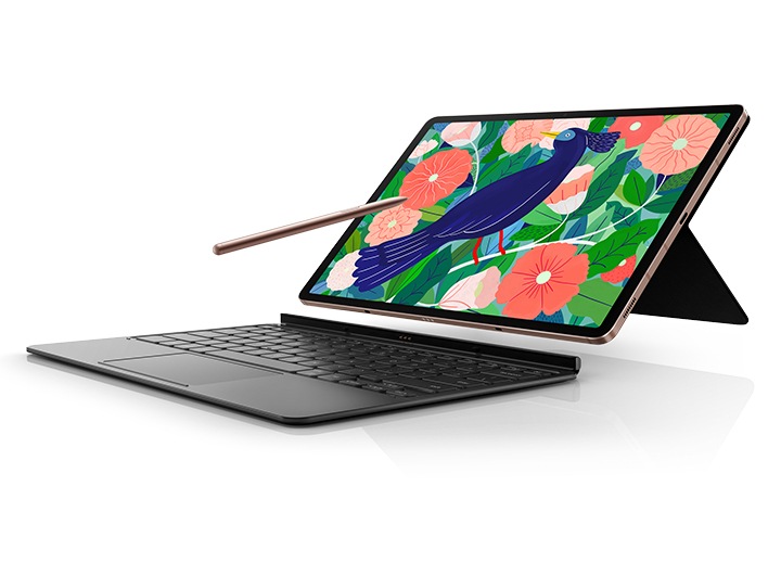 Galaxy Tab S7+ Tablet Keyboard Cover | Samsung Business UK