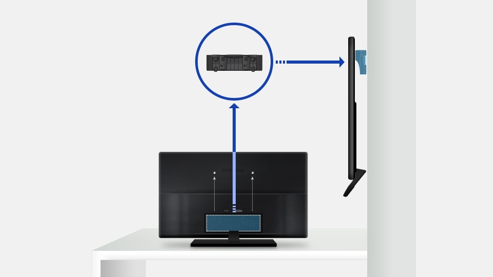 Installing A Samsung Qled Tv With A Fleximount Wall Mount Youtube