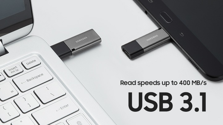 MUF-64AB/APC, Chiavetta USB Samsung 64 GB Senza crittografia 140-2 Livello  3 Sì USB 3.1 V-NAND Sì