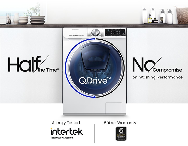 Samsung WD6800 QuickDrive™ Washer Dryer with AddWash™, 8kg Samsung UK